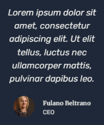 Captura de tela - Depoimento 3 - Mobile